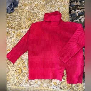 Pink Nordstrom Turtleneck
